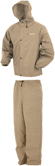 FROGG TOGG PL RAINSUIT KHKI XL