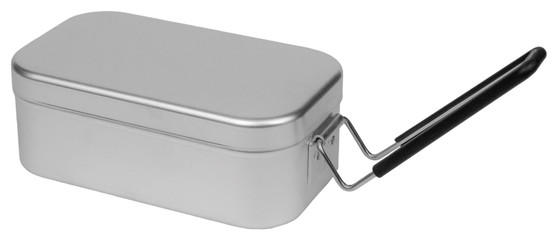 MESS TIN SMALL RED HANDLE
