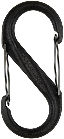 S-BINER PLASTIC #6 BLACK