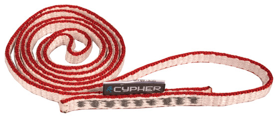 8MM  DYNEEMA 60CM/24" RED