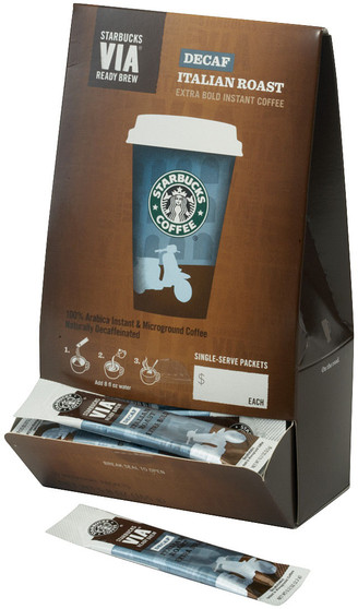 STARBUCKS VIA ITALIAN DEC SING