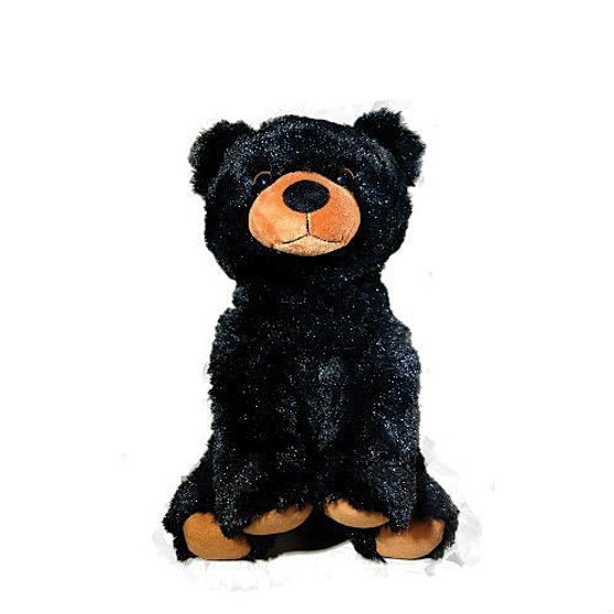 9" BLACK BEAR PLUSH