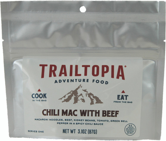 CHILI MAC WITH BEEF SINGLE SRV