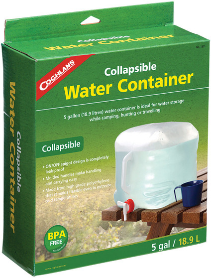 COLLAPSIBLE WATER CONTAINER