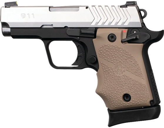 Hogue Ambi Safety Rubber Grip for Springfield Armory 911 9mm- FDE