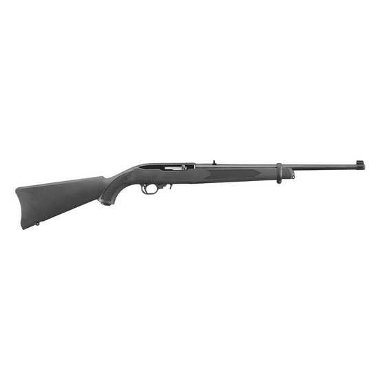 Ruger 10/22 Satin Black Carbine .22 LR 10rd Magazine(1) 18.5" Barrel Synthetic Stock Ruger 10/22 Satin Black Carbine .22 LR 10rd Magazine(1) 18.5" Barrel Synthetic Stock