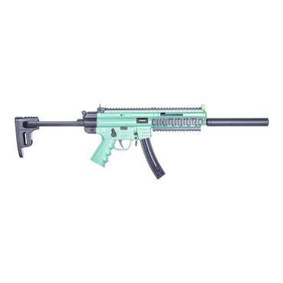 ATI German Sports GSG-16 Carbine .22 LR 22rd Magazine 16.25" Barrel Synthetic Stock - Mint Green