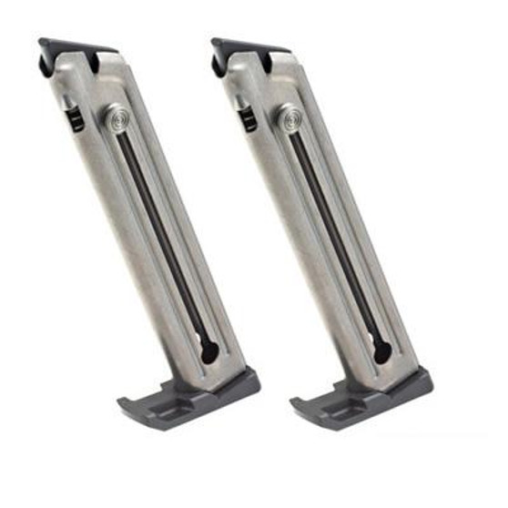 Ruger Handgun Magazine Black 2-Pack for Mark IV 22/45 & Mark IV 22/45 Lite .22LR 10/rd