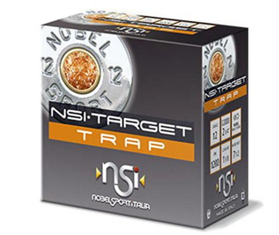 Nobel NSI Target Trap Shotshell 12 ga 2-3/4" 1-1/8 oz 1145 fps #8 25/ct