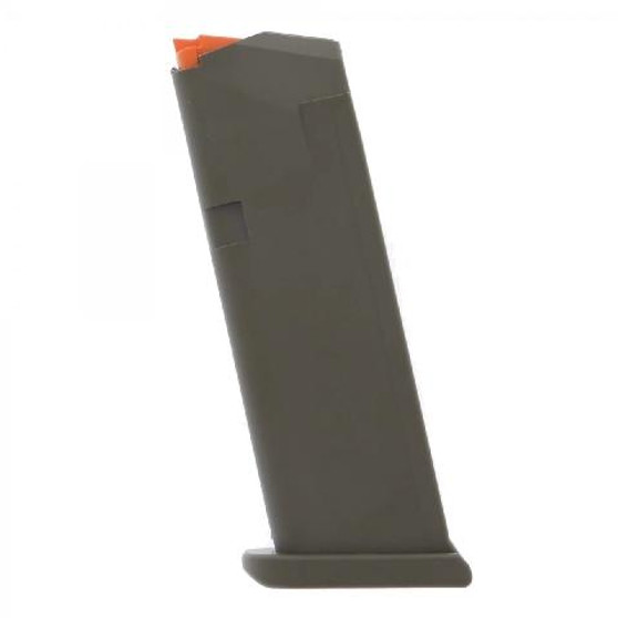 Glock Handgun Magazine G19 OD (Floor Plate OD - Orange Follower) 15/rd