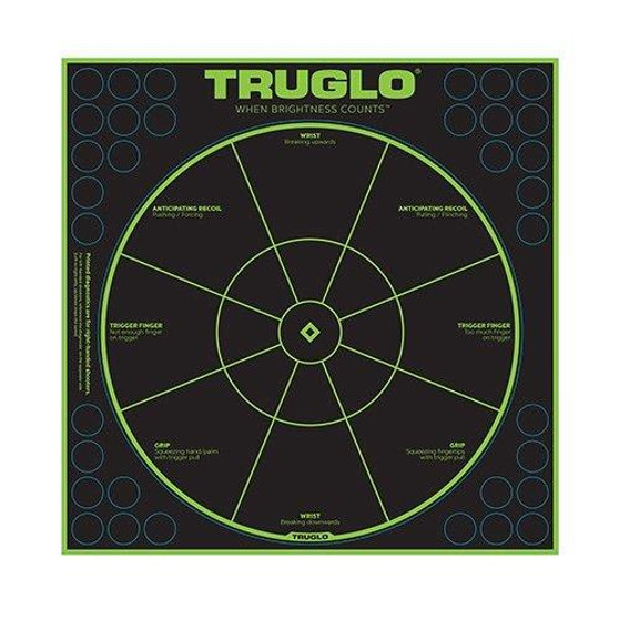 TARGET HANDGUN DIAG 12X12 6PK