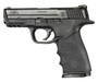 Hogue Handall Hybrid Grip Sleeve - S&W M&P 9mm 40 S&W .357 Sig Black