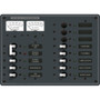 Blue Sea 8076 AC Main +11 Positions Toggle Circuit Breaker Panel - White Switches