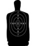 Speedwell Official NRA Police Qualification Silhouette Police Silhouette Reduced 25 yd. 500/Pack