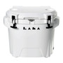 LAKA Coolers 30 Qt Cooler w/Telescoping Handle & Wheels - White LAKA Coolers 30 Qt Cooler w/Telescoping Handle & Wheels - White