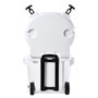 LAKA Coolers 30 Qt Cooler w/Telescoping Handle & Wheels - White LAKA Coolers 30 Qt Cooler w/Telescoping Handle & Wheels - White
