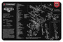 TekMat 11x17 Gun Cleaning Mat-Beretta 92