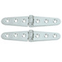 Whitecap Strap Hinge - CP/Brass - 6" x 1-1/8" - Pair