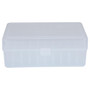 Berry's Mfg 411 Clear Ammo Flip Top Box  Holds 50 Rounds - .45/70 Govt