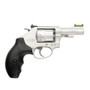 Smith & Wesson J-Frame Model 317 Kit Handgun .22 LR 8rd Capacity 3" Barrel Silver with Black Grip Hi-Viz Fixed Sights