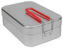 MESS TIN SMALL RED HANDLE