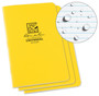 NOTEBOOK 4 5/8 X 7 3PK YELLOW