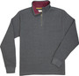 QUINTON HALF ZIP CHARCOAL XL