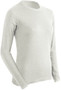 COLDPRUF BASIC WMN CREW WHT LG