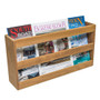 Whitecap Teak Double-Wide Magazine Rack Whitecap Teak Double-Wide Magazine Rack