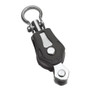 Barton Marine Size 0 20mm Plain Bearing Pulley Block Single Swivel &amp; Becket