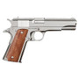 RIA GI Standard Full Size 1911 Nickel  Handgun .38 Super 10rd Magazine 5" Barrel