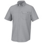 Huk Tide Point Short Sleeve Button Up Shirt Harbor Mist 2XL