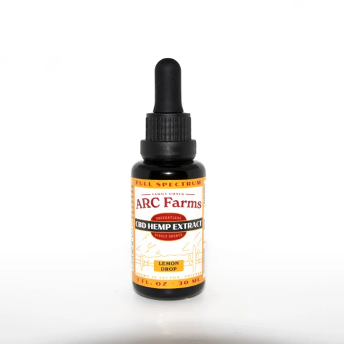 Lemon Drop Full Spectrum Tincture - front