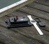 Wireless MOB tags allow users to move freely around the boat without the need for a physical tether.