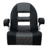 Springfield Console Helm Flip-Up - Black-Grey [1042035-BLK]