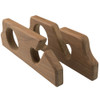 Whitecap Teak Two-Rod Storage Rack - Pair [60610]
