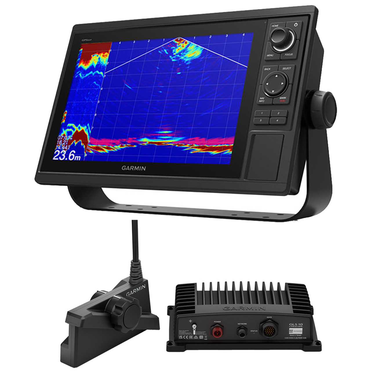 Garmin GPSMAP 1222 LiveScope Plus Bundle w\/LVS34 Transducer [010-01741-00\/LVS34]