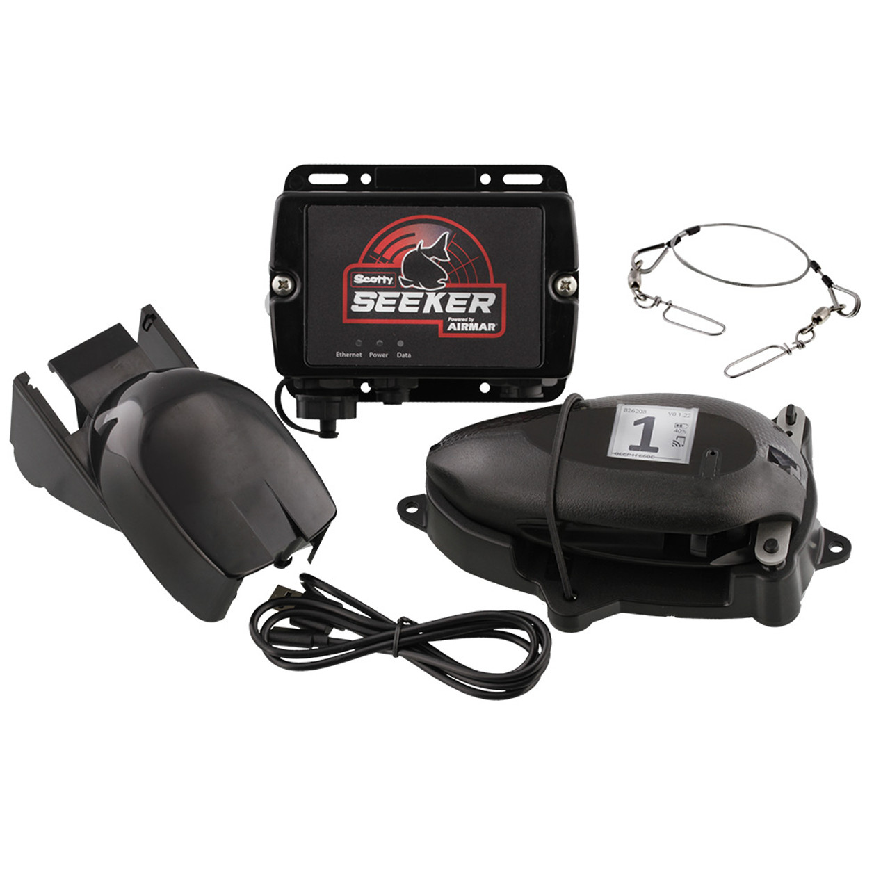 Scotty Seeker Full Package - Single Probe w\/Safety Leader, Probe Charging Station,  Probe Safety Leader [5000]