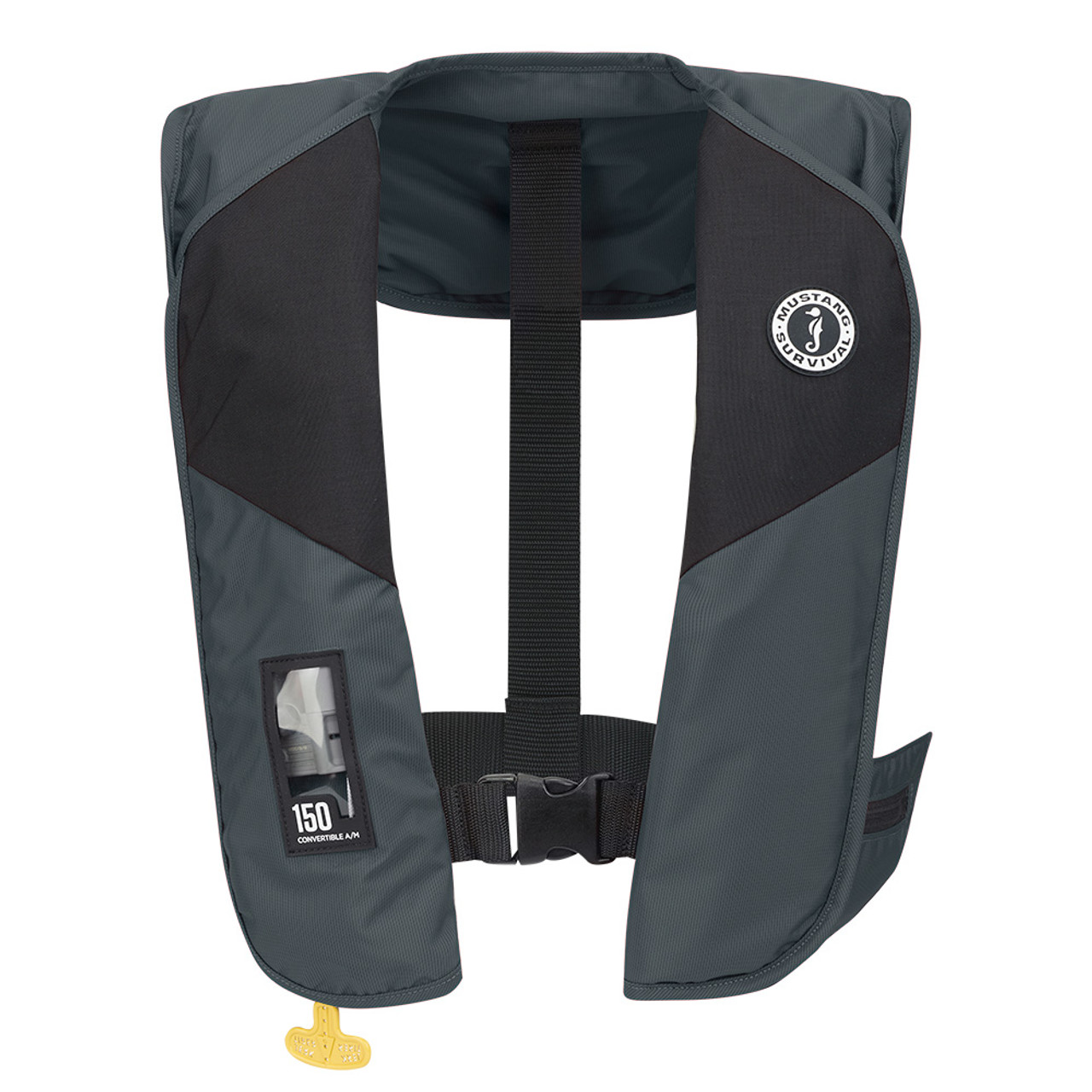 Mustang MIT 150 Convertible A\/M Inflatable PFD - Admiral Grey [MD2020-191-0-235]