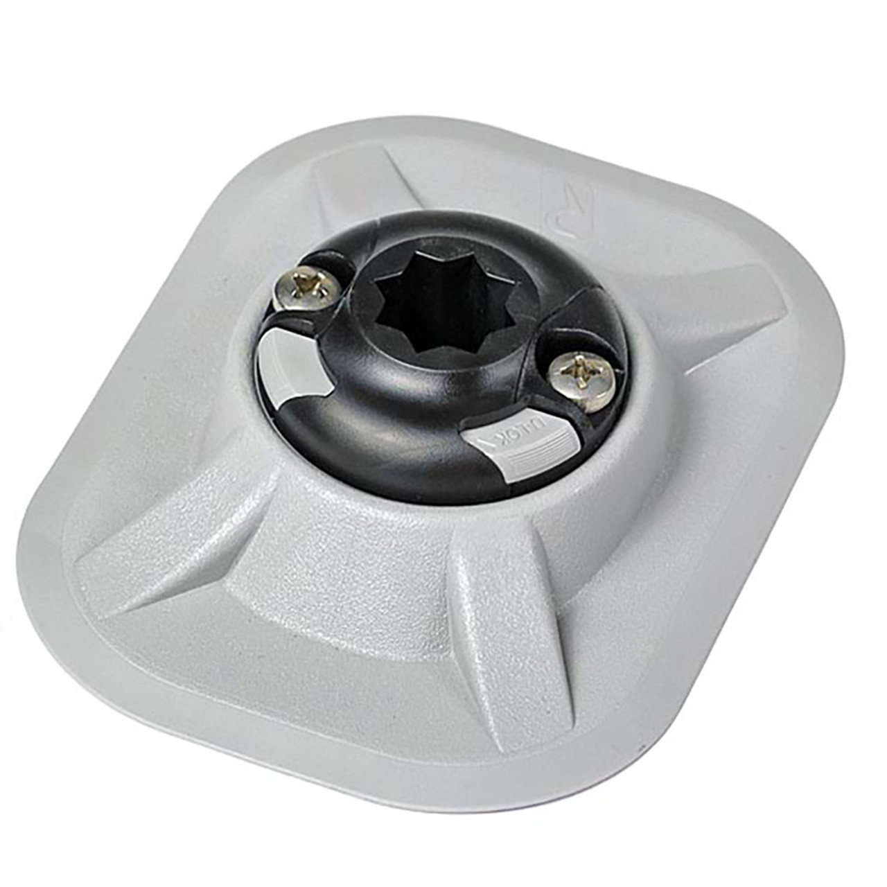 RAILBLAZA RibPort Base w\/3M Backing - Grey [03-4064-51]