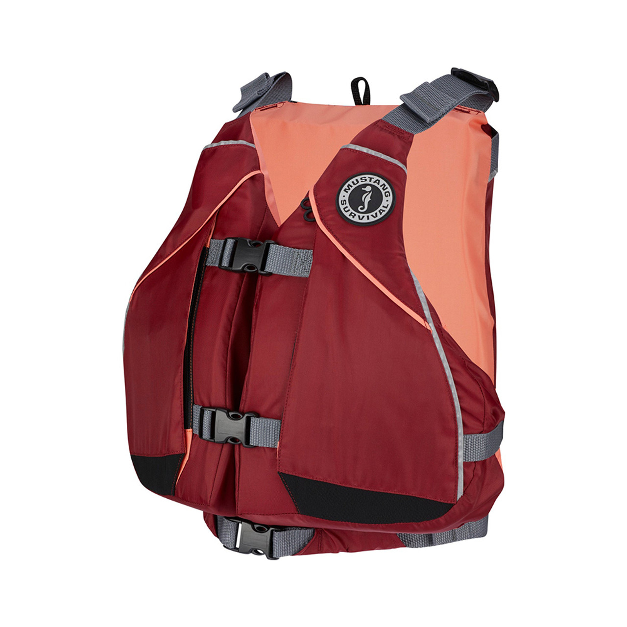 Mustang Women's Moxie Foam Life Vest - XL\/XXL - Merlot\/Coral [MV807502-857-XL\/XXL]