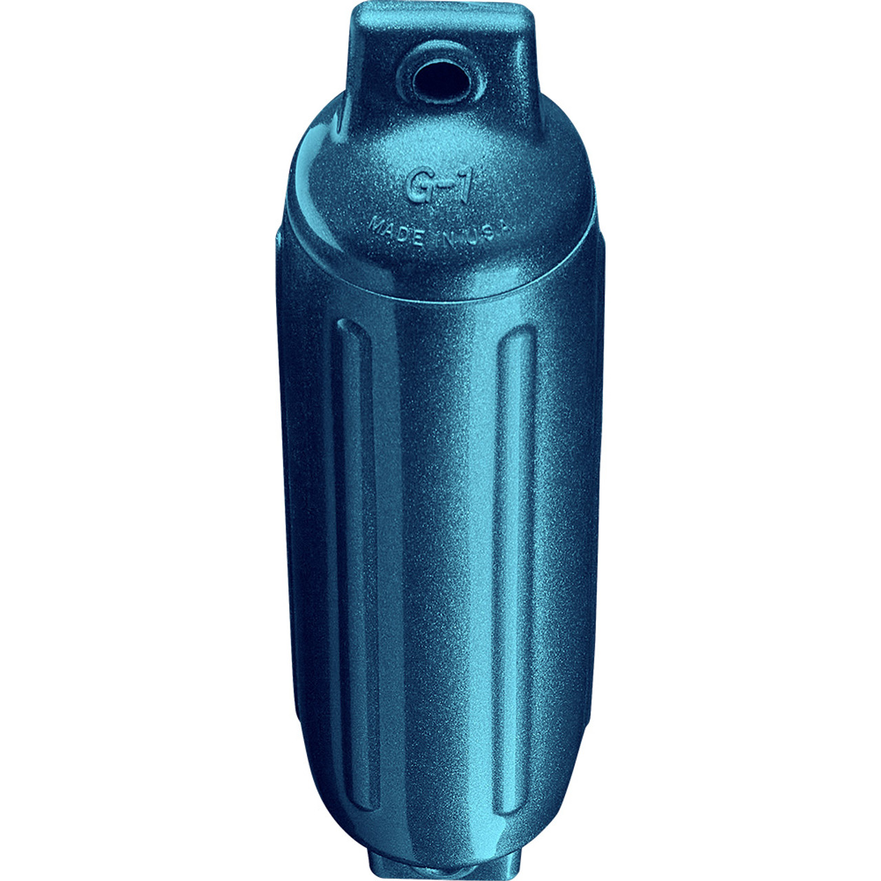 Polyform G-1 Twin Eye Fender 3.5" x 12.8" - Metallic Blue [G-1 METALLIC BLUE]