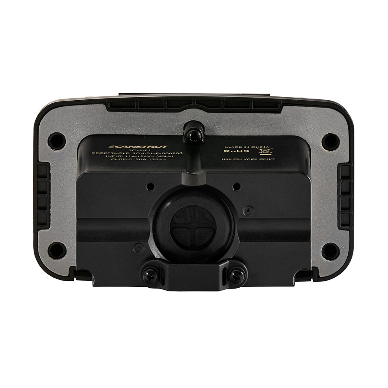 Scanstrut Ventura Series Dual AC Outlet - 125V - 20A [SC-V-P1]