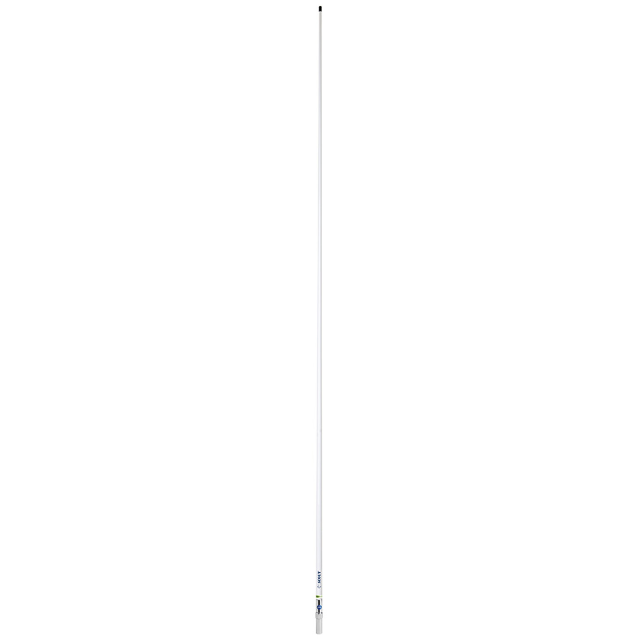 Scout 8' QuickFit White VHF Antenna w\/5M Cable + FME Quick 6 Foam Filled 6db Solid Brass  Copper Element [PF AN NVHF00040T]