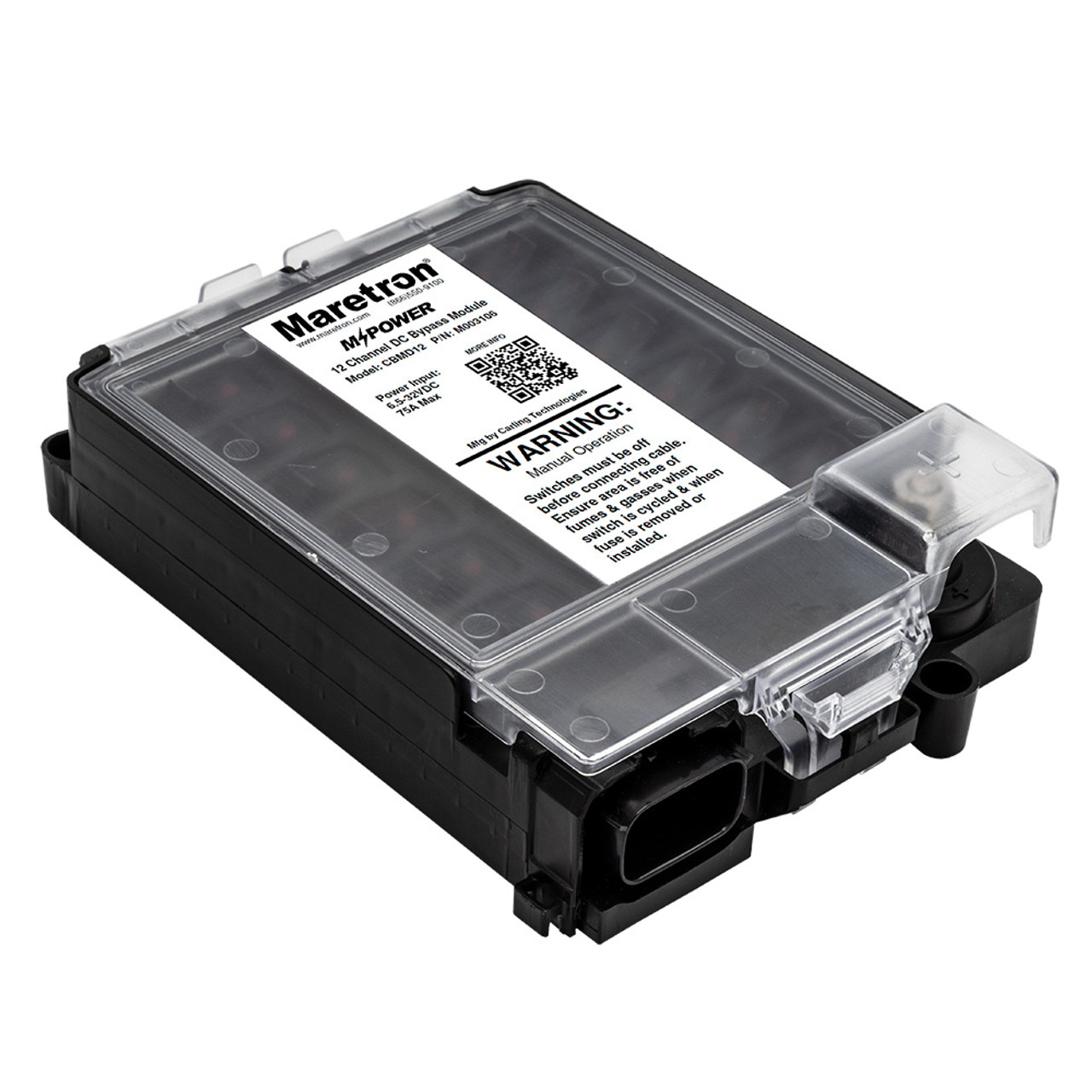 Maretron 12 Circuit Bypass Module NMEA 2K w\/o Fuse Pack  Jumper Wire [CBMD12]