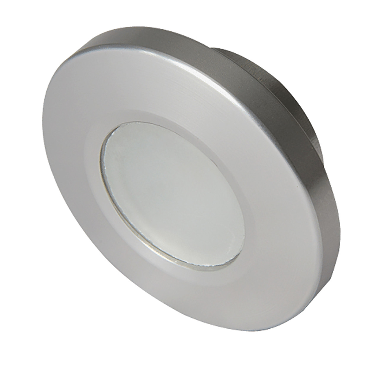 Lumitec Orbit - Flush Mount Down Light - Brushed Finish - 4-Color White\/Red\/Blue\/Purple Non-Dimming [112500]