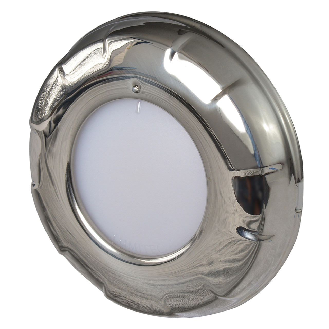 Lumitec Aurora - LED Dome Light - Polished SS Finish - 2-Color White\/Red Dimming [101139]