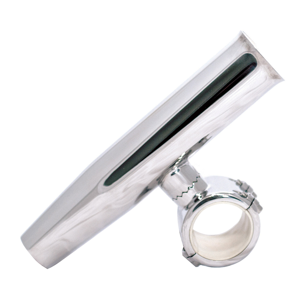 Tigress 1-1\/2" Polished SS Adjustable Clamp-On Rod Holder [88193]