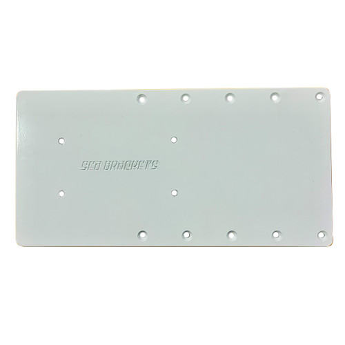 Sea Brackets 14" Straight Trolling Motor Plate f\/Garmin Kraken [SEA2312]