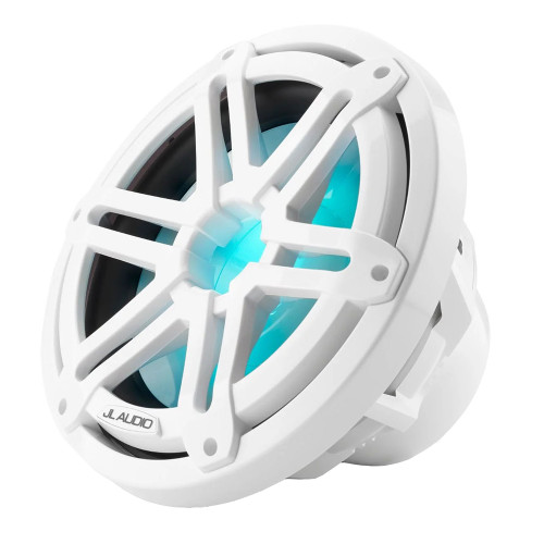 JL Audio M3 10" Marine Subwoofer w\/Gloss White Sport Grille  RGB LED Lighting - M3-10IB-S-Gw-i-4 [010-03265-00]